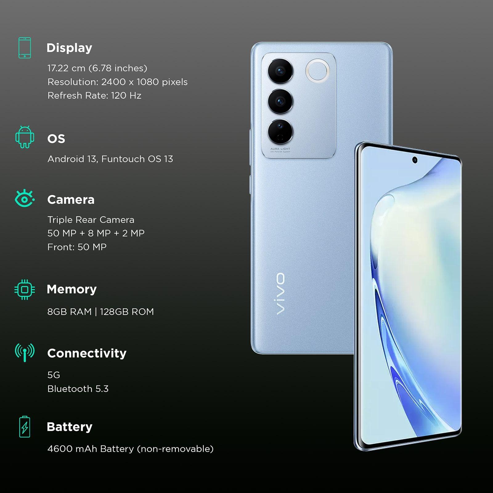 Vivo V27 256GB - Price in India (September 2025), Full Specs